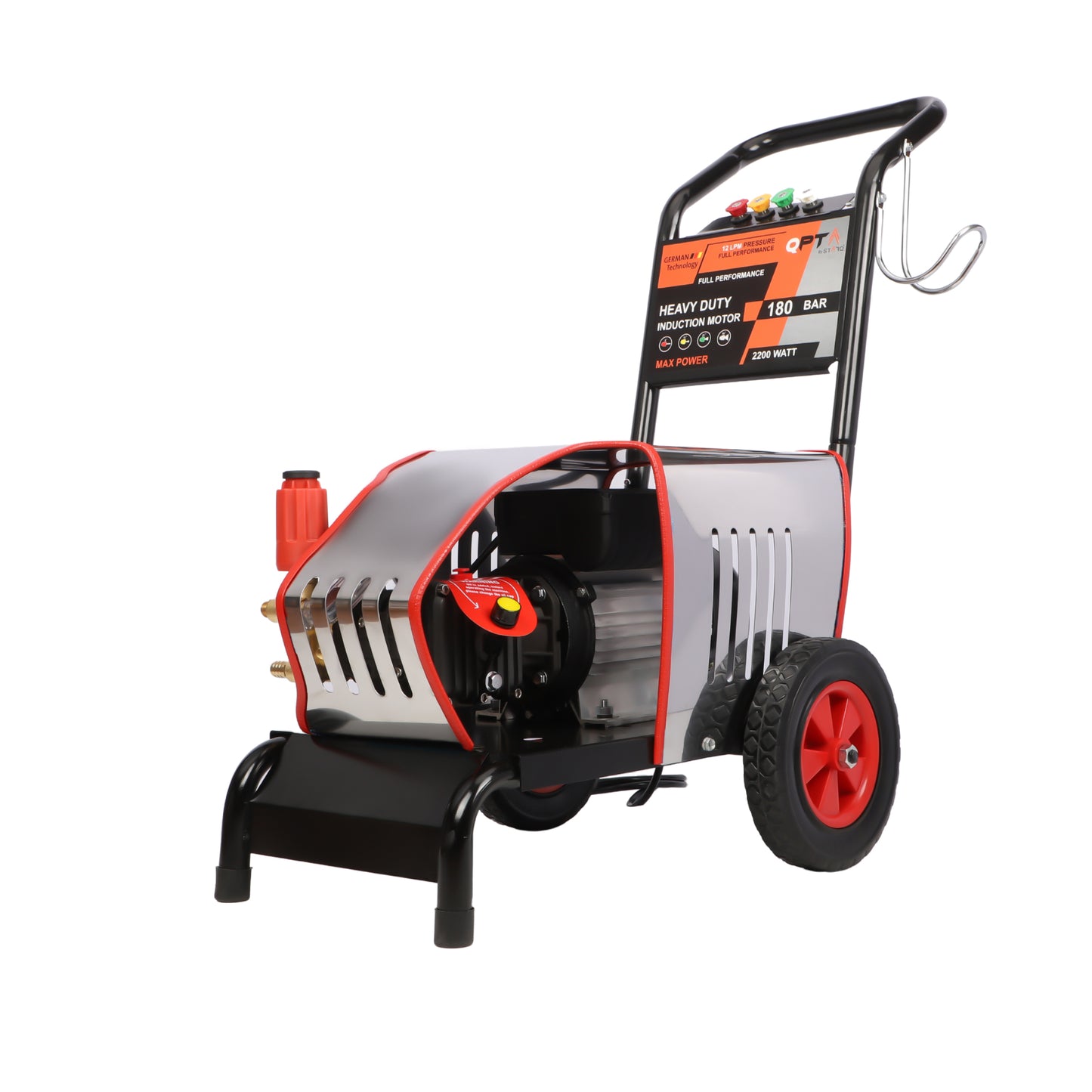 QPT By STARQ HIGH PRESSURE WASHER QT1800HPW HEAVY DUTY FOR COMMERCIAL USE