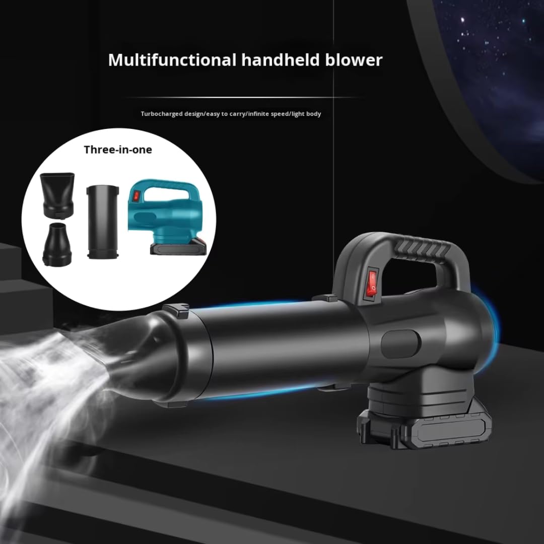 STARQ Compressed Air Blower Handheld Jet Dry Blower Fan Cleaner, Upgraded Adjustable Wind Speed Portable Dust Cleaner for Drying (JF5)