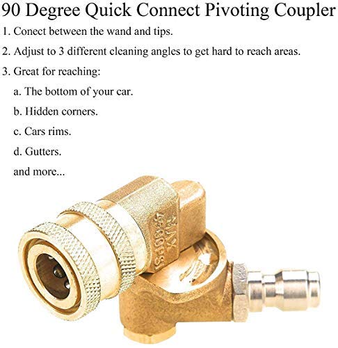 STARQ Degree Angular Attachment to Clean Wheel Arches (Golden), Metal