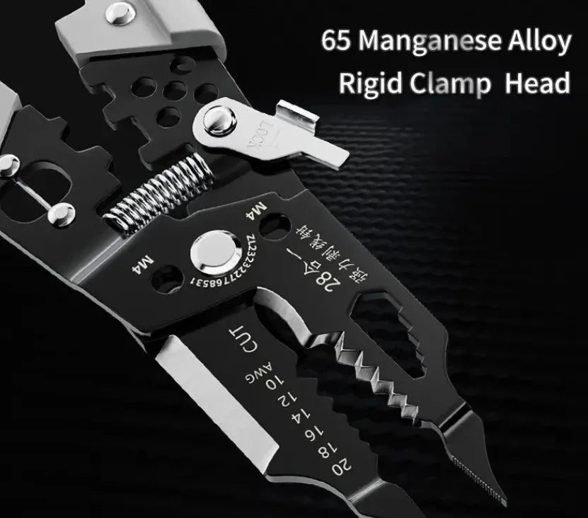 STARQ 28 in 1 Multipurpose Wire Stripper Professional Tool Pliers for Wire Stripping Cable Cutters Hand Tool