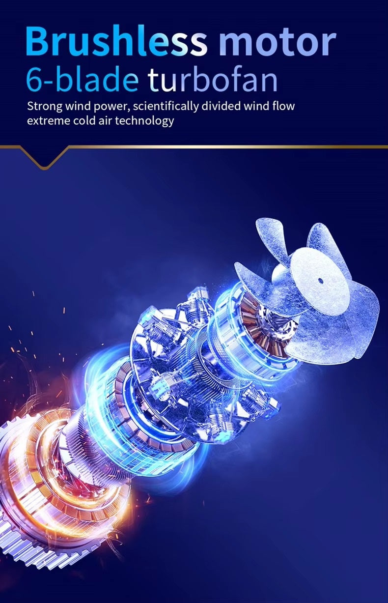 STARQ - Digital Power Display Rechargeable Cooling Mini Portable Handheld Small Fan Long Battery Life (Pink)