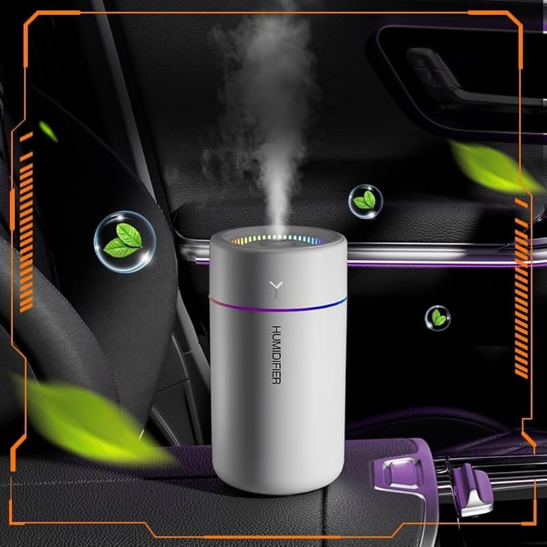 STARQ® - 300ml Essential Oil Diffuser & Humidifier Ultrasonic Quiet Mist LED Lights Aromatherapy for Home Office Car Bedroom Spa Yoga Air Freshener