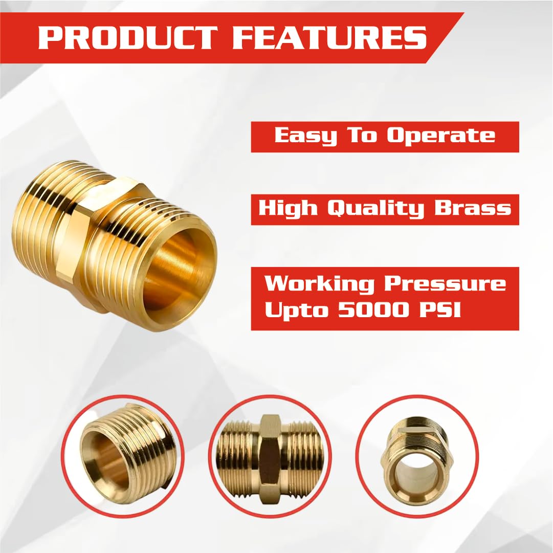 Hose Pipe Extender M22x14mm For QT30