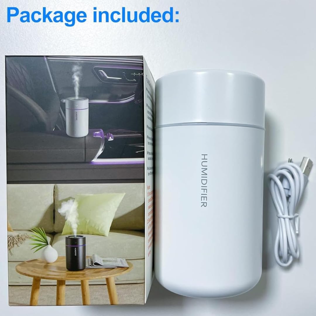 STARQ® - 300ml Essential Oil Diffuser & Humidifier Ultrasonic Quiet Mist LED Lights Aromatherapy for Home Office Car Bedroom Spa Yoga Air Freshener