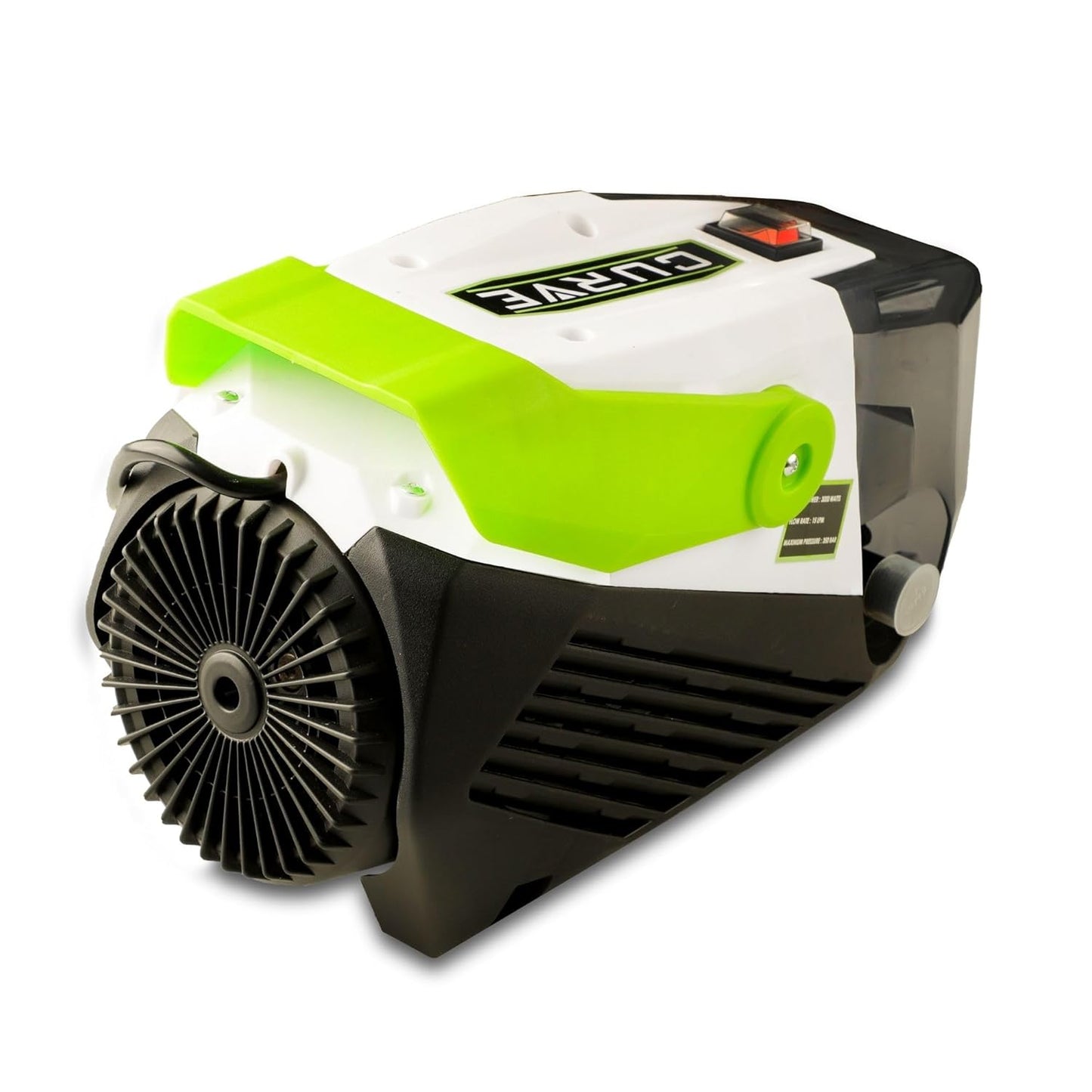 Starq curve High Pressure Washer, Car Washer, 3000 Watts Motor, 350 Bars, 15L/Min Flow Rate, 10 Meters Outlet Hose, Portable, Car, Bike & Home Cleaning