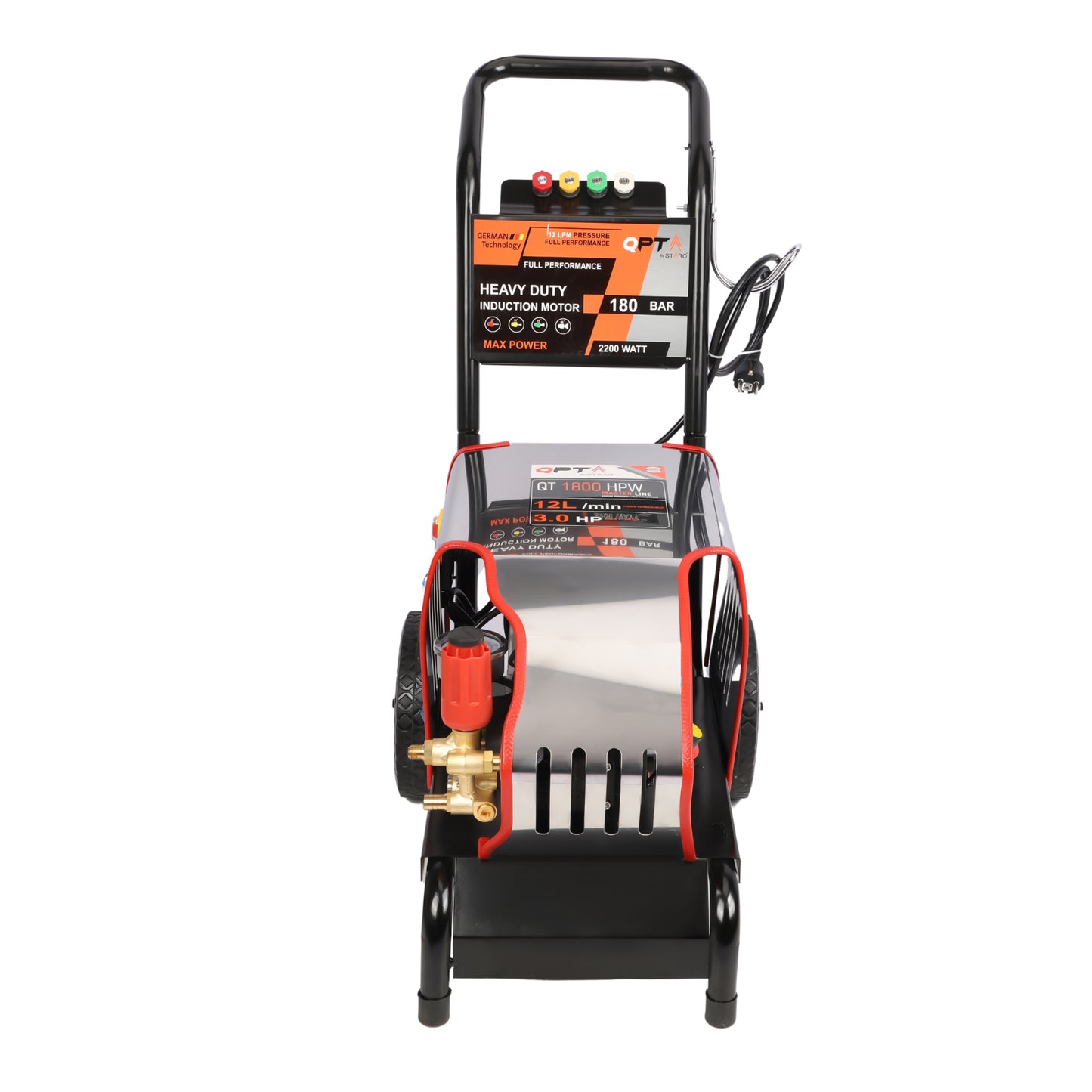 QPT By STARQ HIGH PRESSURE WASHER QT1800HPW HEAVY DUTY FOR COMMERCIAL USE