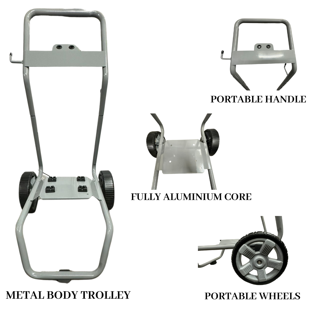 STARQ TROLLEY FOR COMMERCIAL PRESSURE WASHERS SUITABLE FOR QT30 AND OTHER COMMERCIAL WASHERS