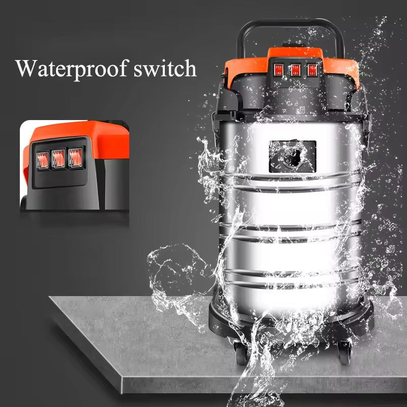 STARQ Wet & Dry 4200W 220V With 3Motors Multipurpose Vacuum Cleaner with Power Suction & Blower for Home Office and Industrial Use (80L, 1PC)