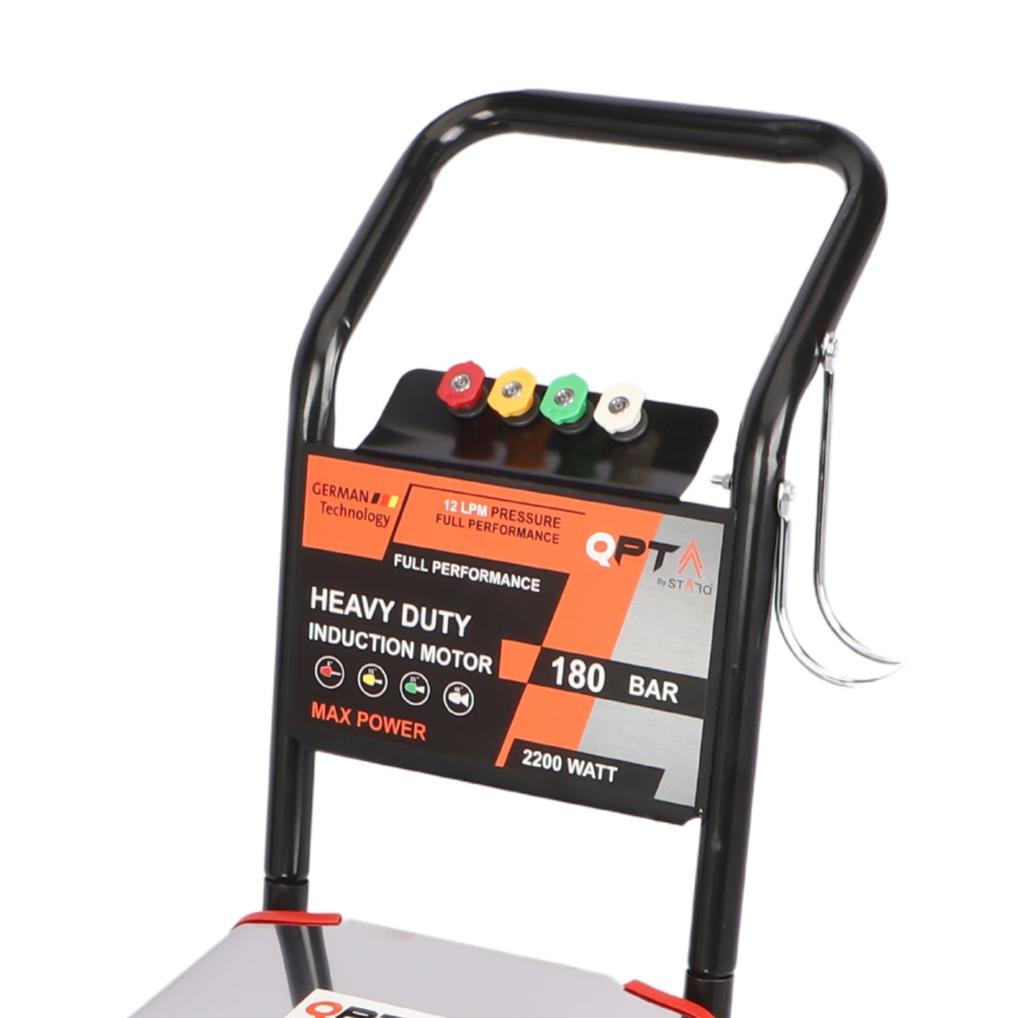 QPT By STARQ HIGH PRESSURE WASHER QT1800HPW HEAVY DUTY FOR COMMERCIAL USE