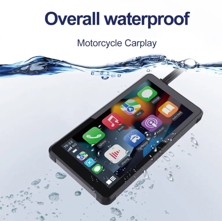 STARQ M5 BIKE INFOTAINMENT SYSTEM WITH 5.5INCH CARPLAY DISPLAY 1080P CAMERA TFT DISPLAY
