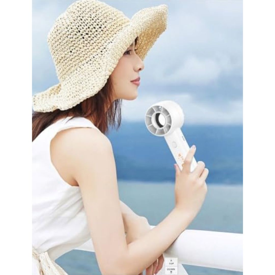 STARQ - Handheld Mini Fan USB Rechargeable Portable Humidifier Mist Cooler Cooling Spray Humidifier Fan for Home