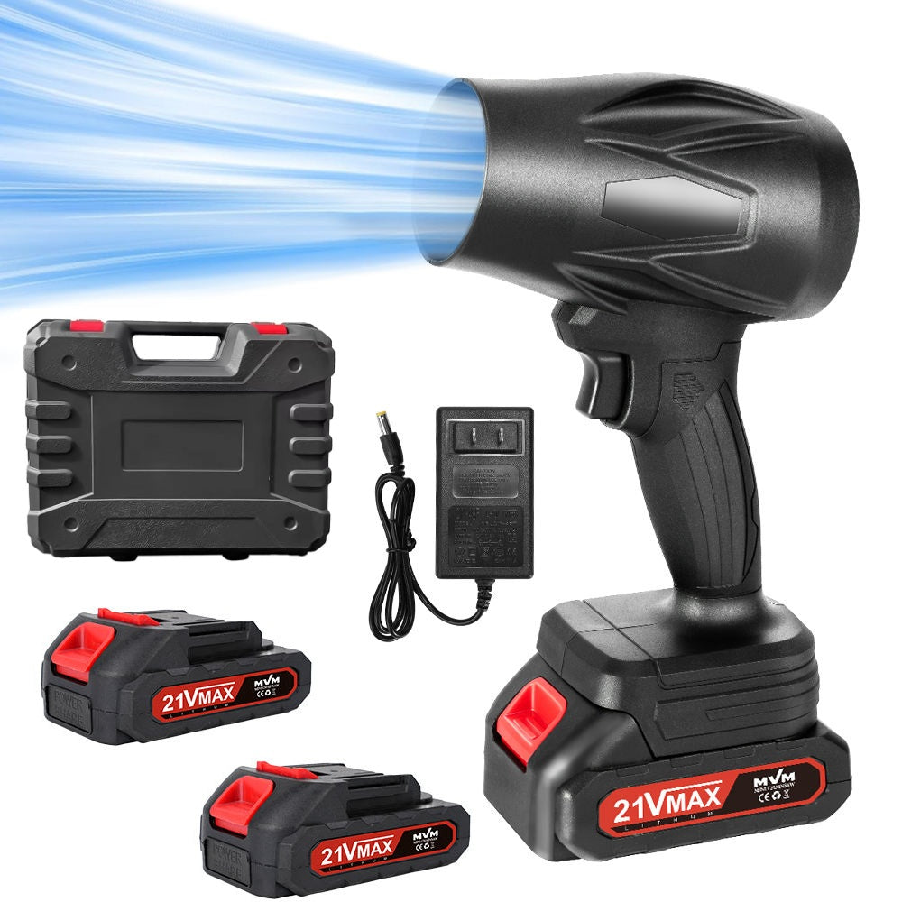 STARQ Upgraded Super Powerful Turbo Air Blower & Vaccum Cordless | Handheld 3rd Generation Brushless Motor 200000 RPM | 3 Speed | 2000mAh Rechargeable | Multi Usage for Car | Home | Electrical Works