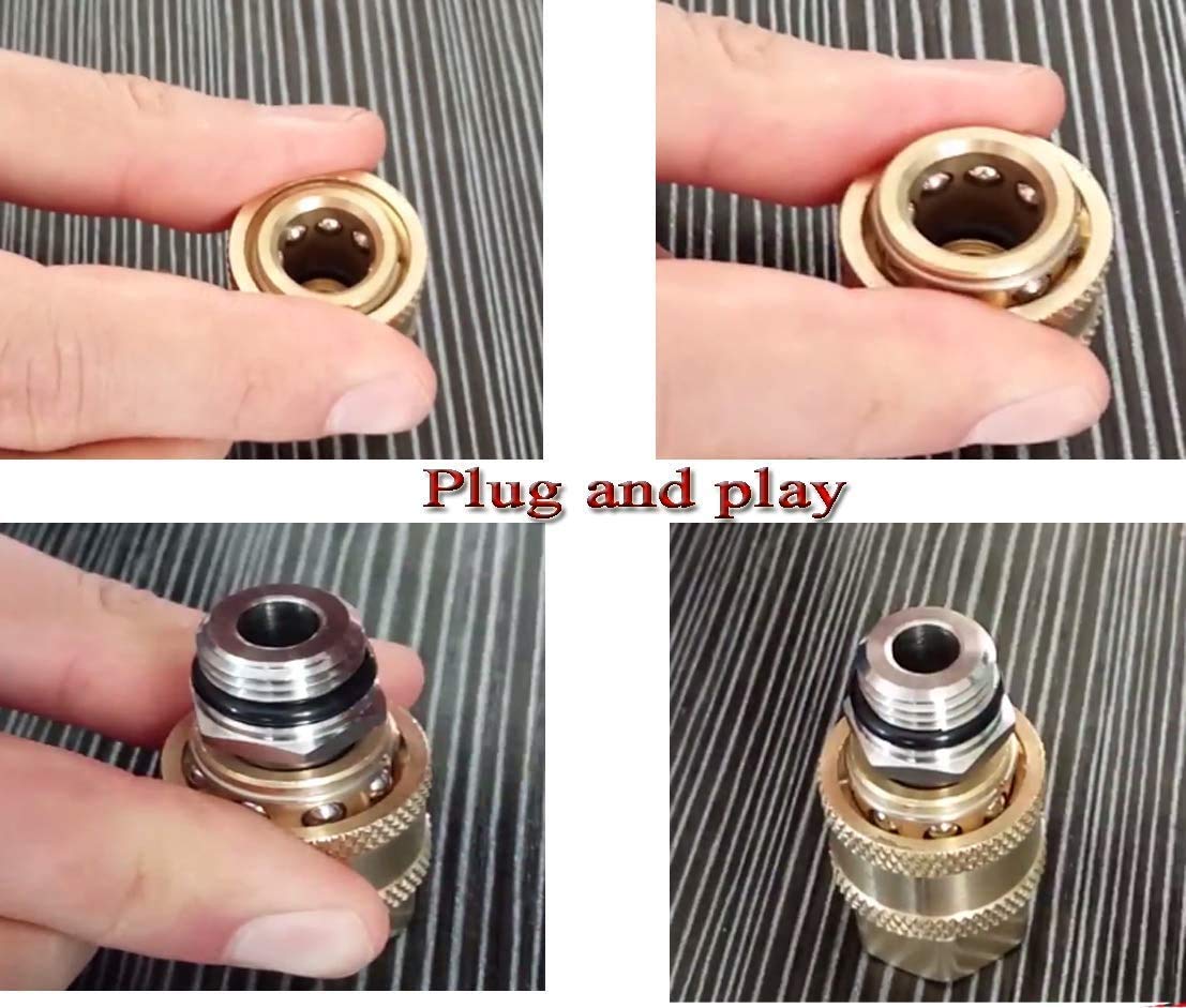 Starq 1/4 Quick Connector QC Male Plug