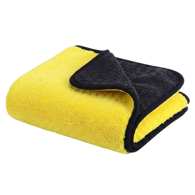 STARQ 600 GSM Heavy Microfiber Cloth for Car Cleaning & Detailing, Dual Sided Extra Thick Plush Microfiber Towel, Lint-Free Scratch-Free, 40x60 cm,Multicolor
