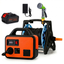 STARQ Cordless Water Pump 200W 6000mAh Battery Self Priming Portable Water Transfer Pump with Spray Gun for Car Bike Garden and Home Use