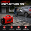 STARQ TurboElite 48V Cordless High Pressure Washer, 1200 Watts, 120 Bar, 8 LPM, with 5000mAh Batteries, 8 Meter Hose Portable Car, Bike, and Home Cleaning (Single Battery Included)