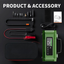 STARQ 7-in-1 Portable Jump Starter with Air Compressor, 15000mAh Battery, 2500A Peak Current, 150PSI Tyre Inflator, LED Emergency Light for Car, Bike & SUV