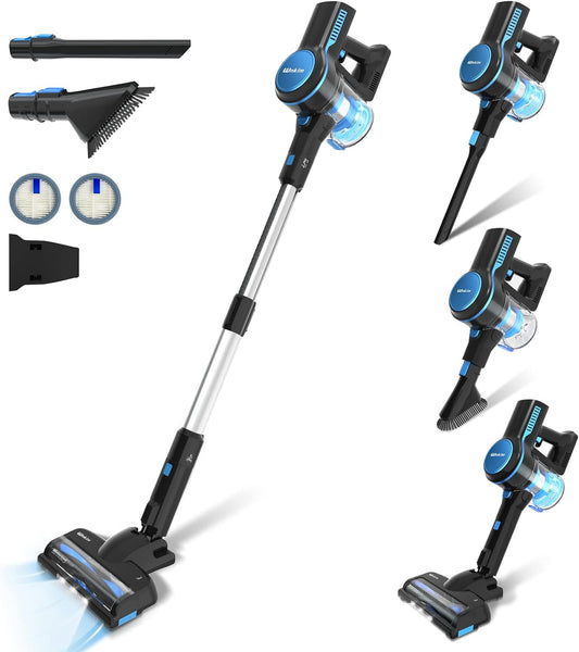 Heavy duty BLDC type cordless vacuum cleaner adjustable suction