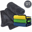 STARQ Microfiber Car Cloth Combo Pack of 1, 600 GSM & 1200 GSM, 40x60 cm Dual Sided Plush & Twisted Loop Drying Towels, Lint-Free Scratch-Free Car Detailing Cloths for Car, Bike & SUV
