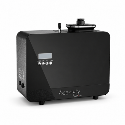 STARQ DuctPro HVAC Smart Air Scent Diffuser Waterless Aroma Machine with App Control Cold Atomization Ultra Quiet No Heat for Home Commercial Use Includes 300ml Starter Perfume