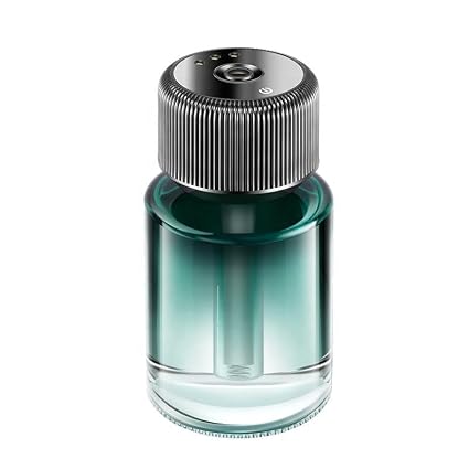 STARQ Smart Car Aroma Diffuser Rechargeable Air Freshener Mist Dispenser with Auto On/Off, 3 Speed Modes & Stylish Interior Decor (Cosmo)