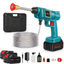 Starq TurboFlow Cordless Portable 48V Wireless Pressure Washer Gun - 12000mAh High Pressure Water Gun for Car and Bike Wash, Brushless Motor, 5M Hose Pipe, Double Battery Included