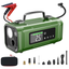 STARQ 7-in-1 Portable Jump Starter with Air Compressor, 15000mAh Battery, 2500A Peak Current, 150PSI Tyre Inflator, LED Emergency Light for Car, Bike & SUV