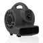 STARQ 200W Mini Mighty Air Mover Floor Fan Dryer Utility Blower Outdoor Lawn Fan With External Outlet Plug 1400RPM and 1300 Cubic m/hr