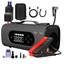 STARQ 8-in-1 Portable Jump Starter with Air Compressor, 18000mAh Battery, 2500A Peak Current, 150PSI Tyre Inflator, LED Emergency Light for Car, Bike & SUV