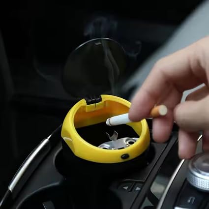 STARQ Cigarette Ashtray / Dustbin for Car/Home/Office (Multi-Colours)