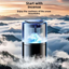 STARQ Smart Car Aroma Diffuser Rechargeable Air Freshener Mist Dispenser with Auto On/Off, 3 Speed Modes & Stylish Interior Decor (S5)