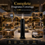 STARQ Lux Tower Luxury Smart Air Scent Diffuser Waterless Aroma Machine App Control Cold Atomization Ultra Quiet No Heat for Home & Office Includes Complimentary 300ml Starter Perfume