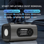 STARQ 8-in-1 Portable Jump Starter with Air Compressor, 18000mAh Battery, 2500A Peak Current, 150PSI Tyre Inflator, LED Emergency Light for Car, Bike & SUV
