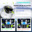 STARQ Smart Car Aroma Diffuser Rechargeable Air Freshener Mist Dispenser with Auto On/Off, 3 Speed Modes & Stylish Interior Decor (S5)
