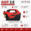 STARQ AWP 2.8 Super Combo High Pressure Car Washer | 2800W Motor, 350 Bar, 12L/Min Flow, 8M Hose Pipe | Professional 1L Foam Cannon Snow Lance (Red) with Pressure Control Knob