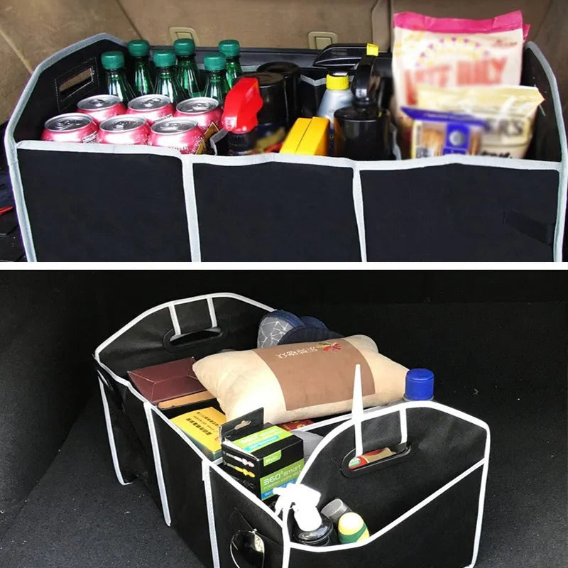 STARQ High Quality Polyester Folding Car Trunk Storage Boot Basket Storage Box Storage Boot Organizer