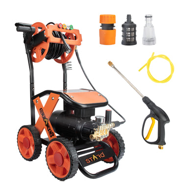 STARQ X Commercial HIGH Pressure Washer Heavy Duty with 20METER Hose Pipe for CAR, Bike, Home & Truck Washing (QTX HPW 3200 WATTS 3HP 320 BAR 18LPM)