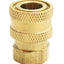 STARQ® Brass Adapter (Quick Release Coupling) M14 to 1/4 inch for Foam Lance and attachments Suitable for All Starq Models except W2/ S5