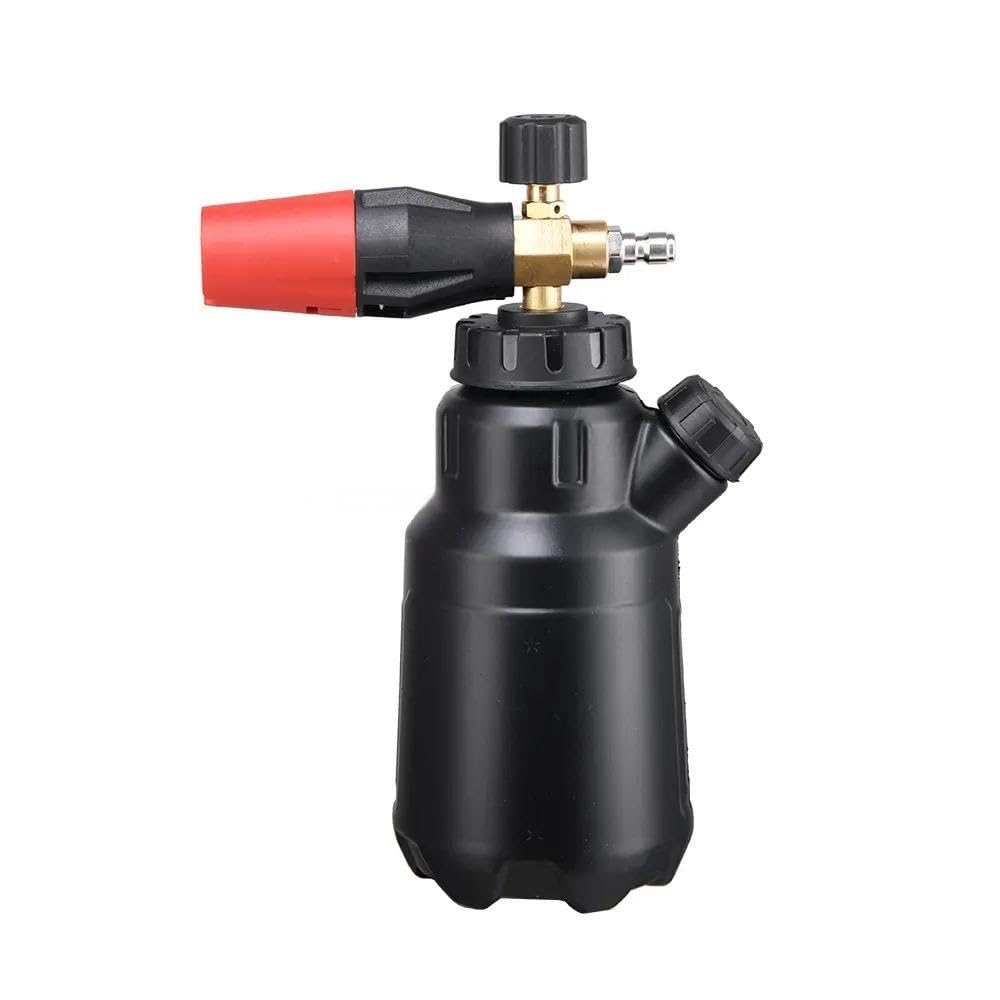 STARQ 1 Ltr New Blaster Pro Snow Foam Lance with Unique Side Fill 1/4" Quick Connector for Pressure Washer (Matte Black)
