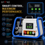 STARQ STPMDC 3.6 Commercial High Pressure Washer 2700W 3.6HP PMDC Motor 230 Bar 15 LPM Digital Display 15m Steel Braided Hose with QRC 4 Nozzles for Car Bike Home Truck