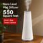 STARQ Fuji Luxury Smart Air Scent Diffuser Waterless Aroma Machine Cold Atomization Ultra Quiet No Heat for Office Home Gym & Hotel Includes Complimentary 100ml Starter Pack Perfumes