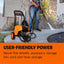 STARQ STPMDC 4.5 Commercial High Pressure Washer with PMDC Motor India’s 1st PMDC Pressure Washer 3300W 4.5HP 250 Bar 21 LPM 15m Hose for Car Bike Home & Truck Cleaning