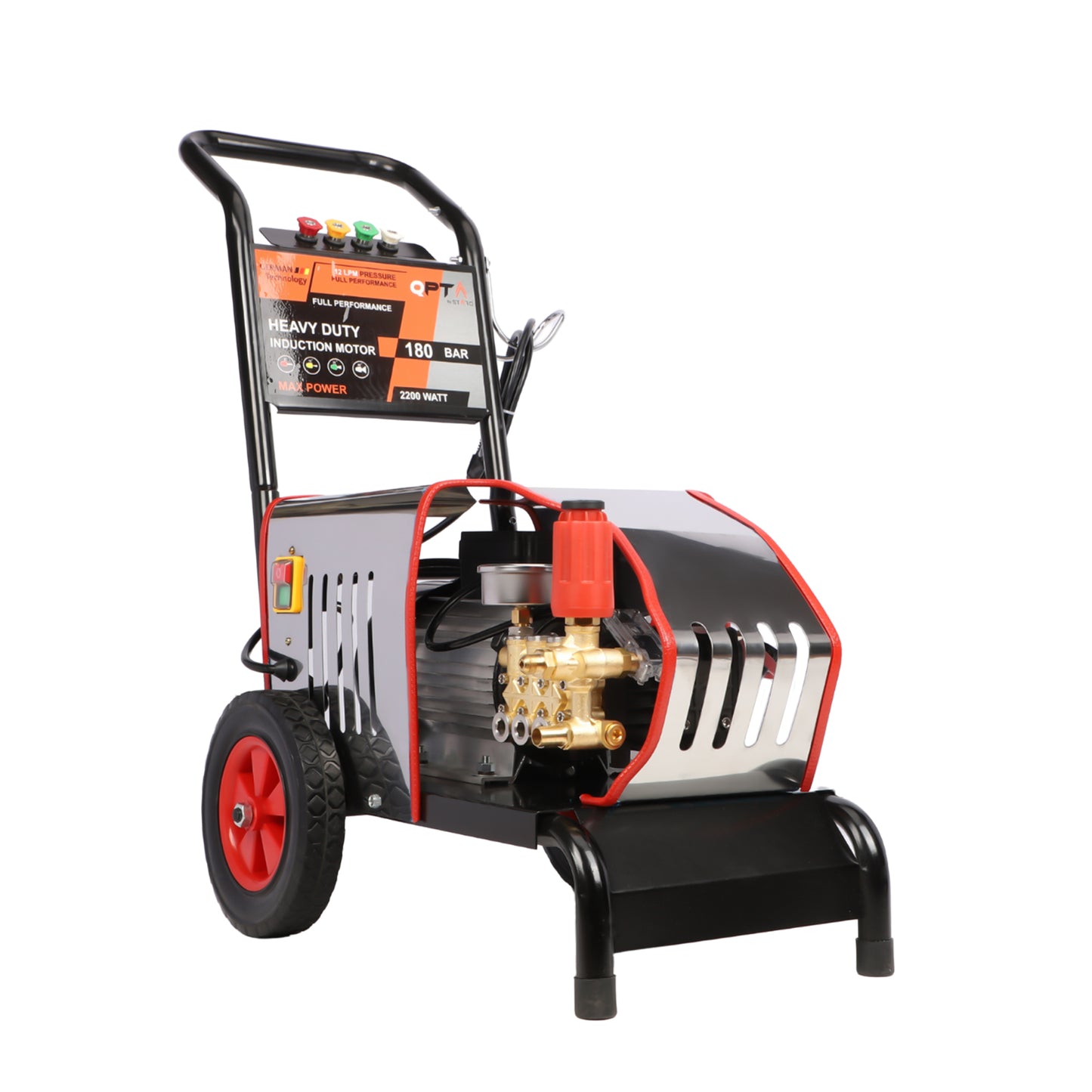 QPT By STARQ HIGH PRESSURE WASHER QT1800HPW HEAVY DUTY FOR  COMMERCIAL USE