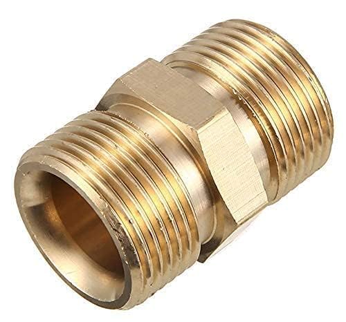 Starq Heavy Duty Hydraulic Hose Pipe for Pressure Washers 8Mtr with M22 Hose Pipe Extender/Jointer - Steel Braided Rubber Industrial Grade I Durable I Pressure Resistant I M22 x 15 Thread