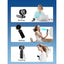 STARQ Portable Handheld Fan with LED Display, 5 Speed Adjustable Foldable Mini Desk Fan, 3600mAh USB Rechargeable Turbo Cooling Fan for Travel Outdoor Home Office Turbo-Fan (Colour As Per Availablity)
