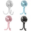 STARQ Octopus Fan, Flexible Multi-Arm Personal Fan with 360° Adjustable Heads, USB Rechargeable Portable Cooling Fan for Home, Office, and Travel (Colour As Per Availablity)