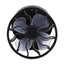 STARQ Solar Fan with Adjustable Clip, Portable Mini Cooling Fan for Home Office Travel Outdoor Use, Energy Saving Fan Black (Solar-Fan)