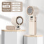 STARQ T15s Turbo Handheld Fan with 100 Speed Control, Digital Display, Concentrated Turbo Wind, Rechargeable Portable Cooling Fan for Travel Office Home (Color As per Availablity)