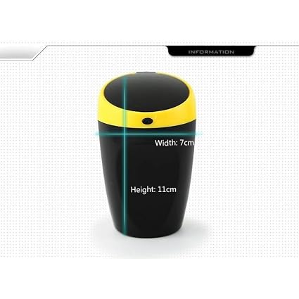 STARQ Cigarette Ashtray / Dustbin for Car/Home/Office (Multi-Colours)