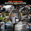 STARQ Foam Sprayer 2.0 Electric Foam Cannon 2L Cordless Rechargeable Foam Blaster with Side Filling System Adjustable Nozzle for Car Wash Bike Auto Detailing Garden & Home Cleaning